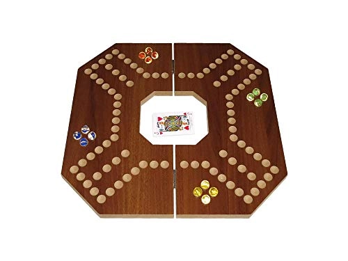 Board with bag - 4 players brown