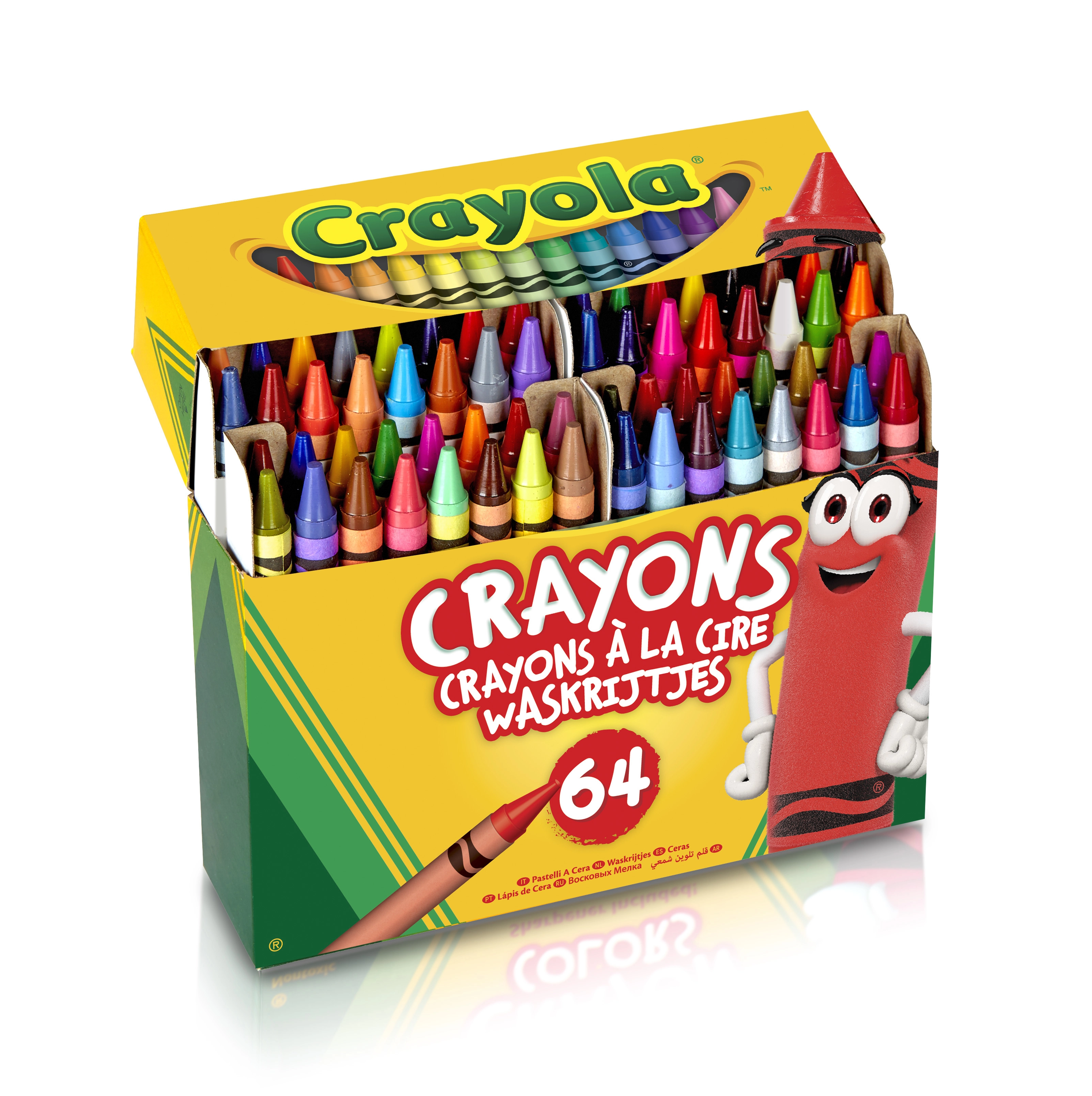 Classic & Limited Edition Retired Color Crayons - 64 Pcs