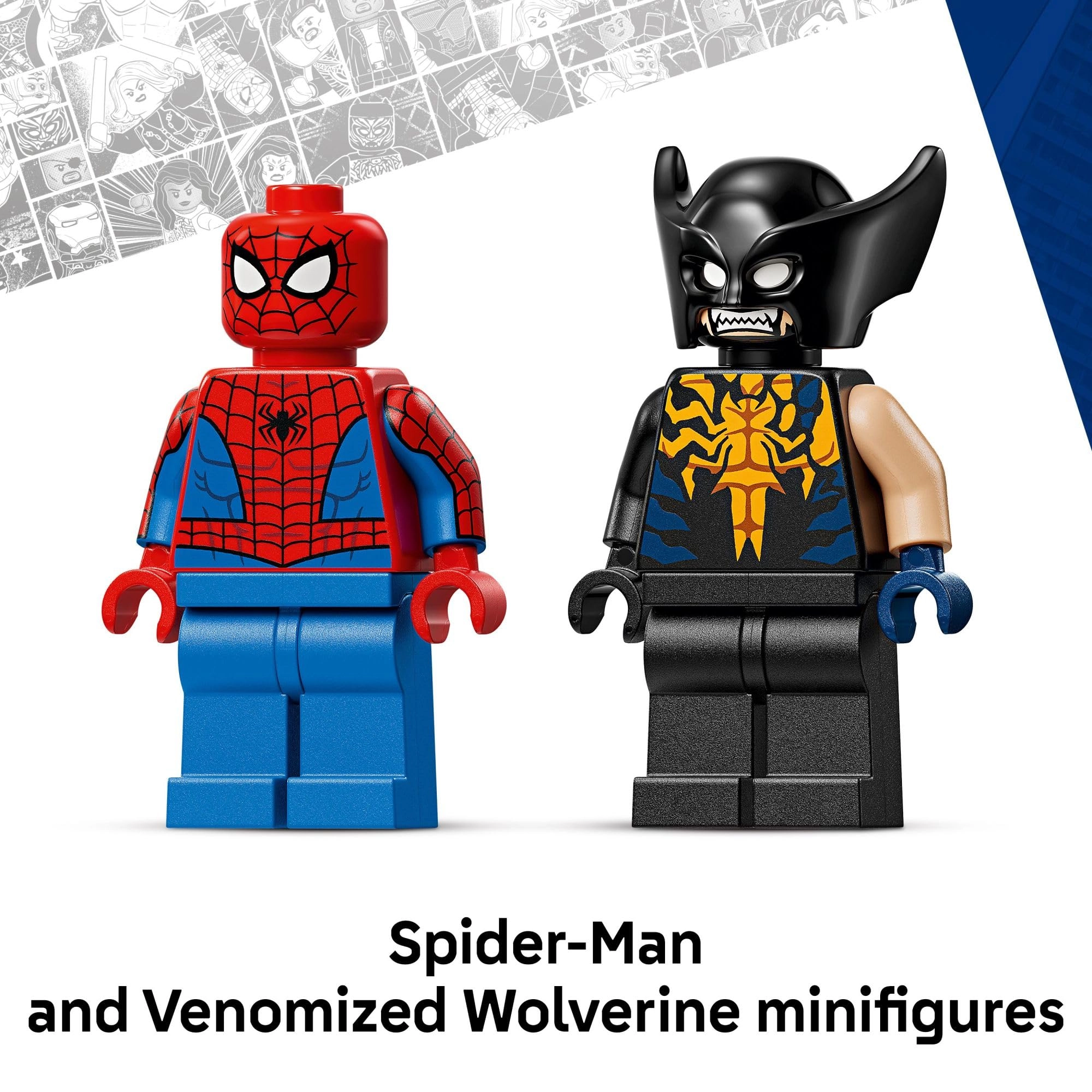 Marvel Spider-Man Car vs. Venomized Wolverine (76336)
