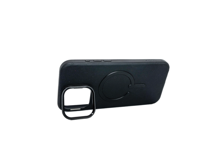 iPhone 13 Pro Max Case - Leather Black MagSafe