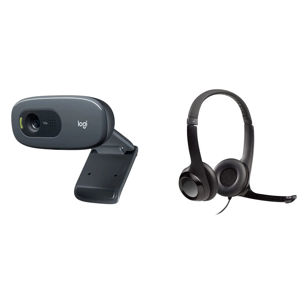 C270 - 720p/30fps + H390 - Wired Headset