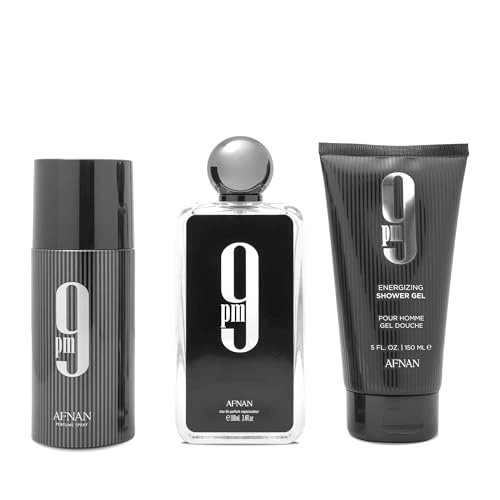 9 PM - 100 ML Eau De Parfum + Deodorant - 150 ML + Shower Gel - 150 ML