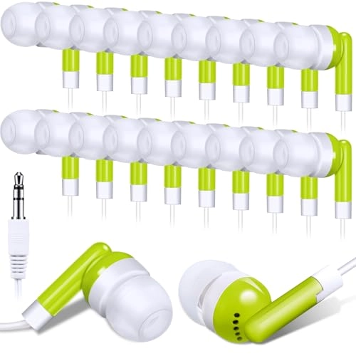 100 Pack Wired Earbuds