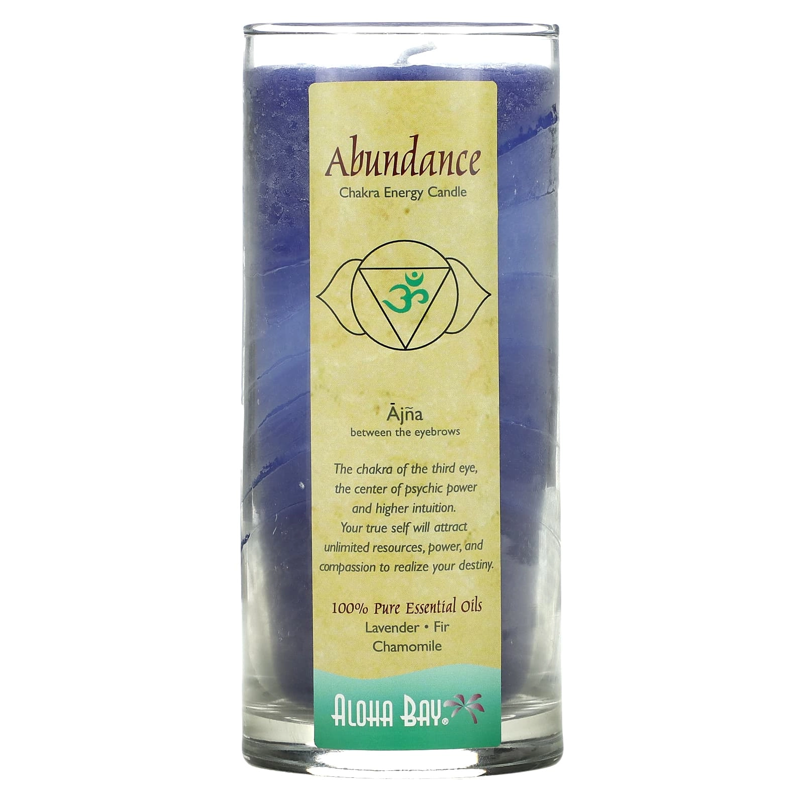 Aloha Bay Chakra Energy Candle - Abundance