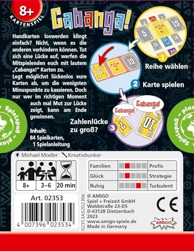 Cabanga - Card Game (German)