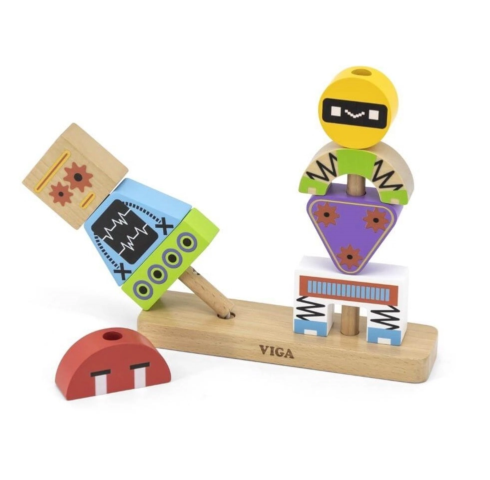 Robot Stacking Blocks - 8 pcs