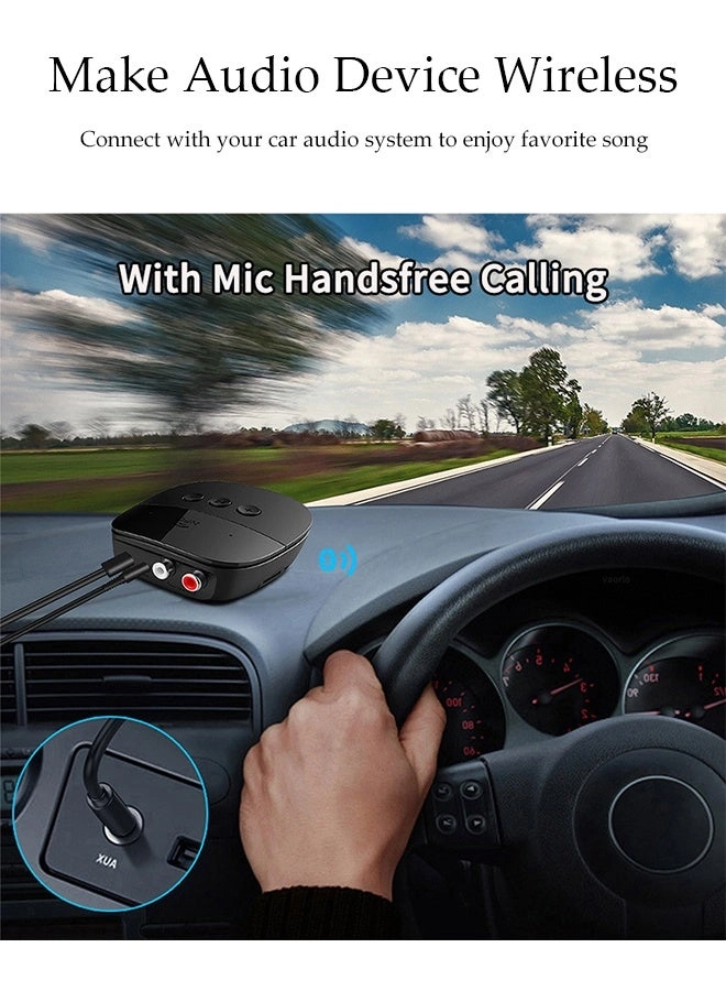 Bluetooth Receiver - Bluetooth 5.2 USB/TF 5V power supply