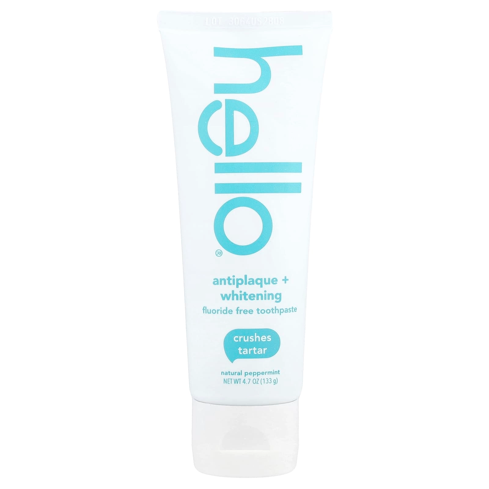 Hello Antiplaque + Whitening Natural Peppermint Toothpaste 133 g