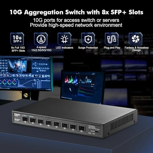8x10G SFP 8-Ports