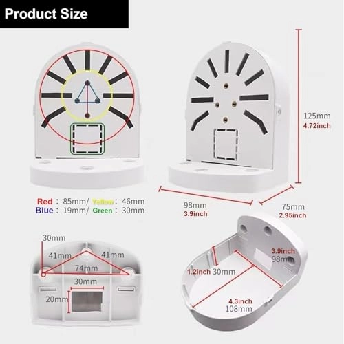 Dome Camera Bracket - ABS Plastic Indoor Outdoor