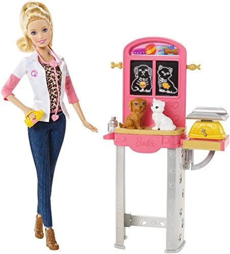 Barbie Careers Pet Vet - Plastic Pink