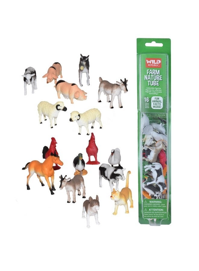 Wild Republic Farm Figurines Tube (12883) 16 pcs