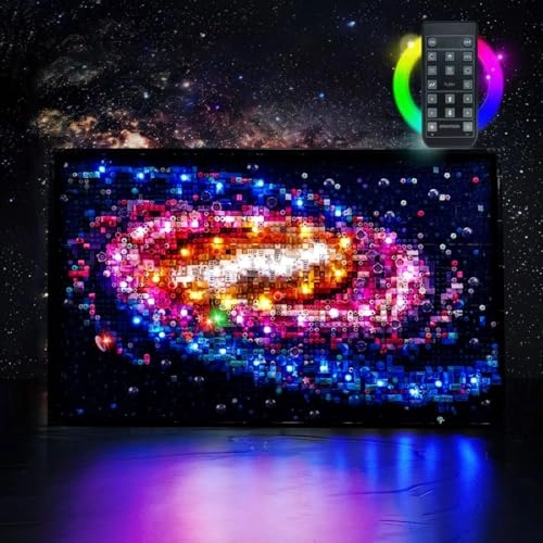 Led Light Kit - Remote Version Yellow Compatible with Lego 21354