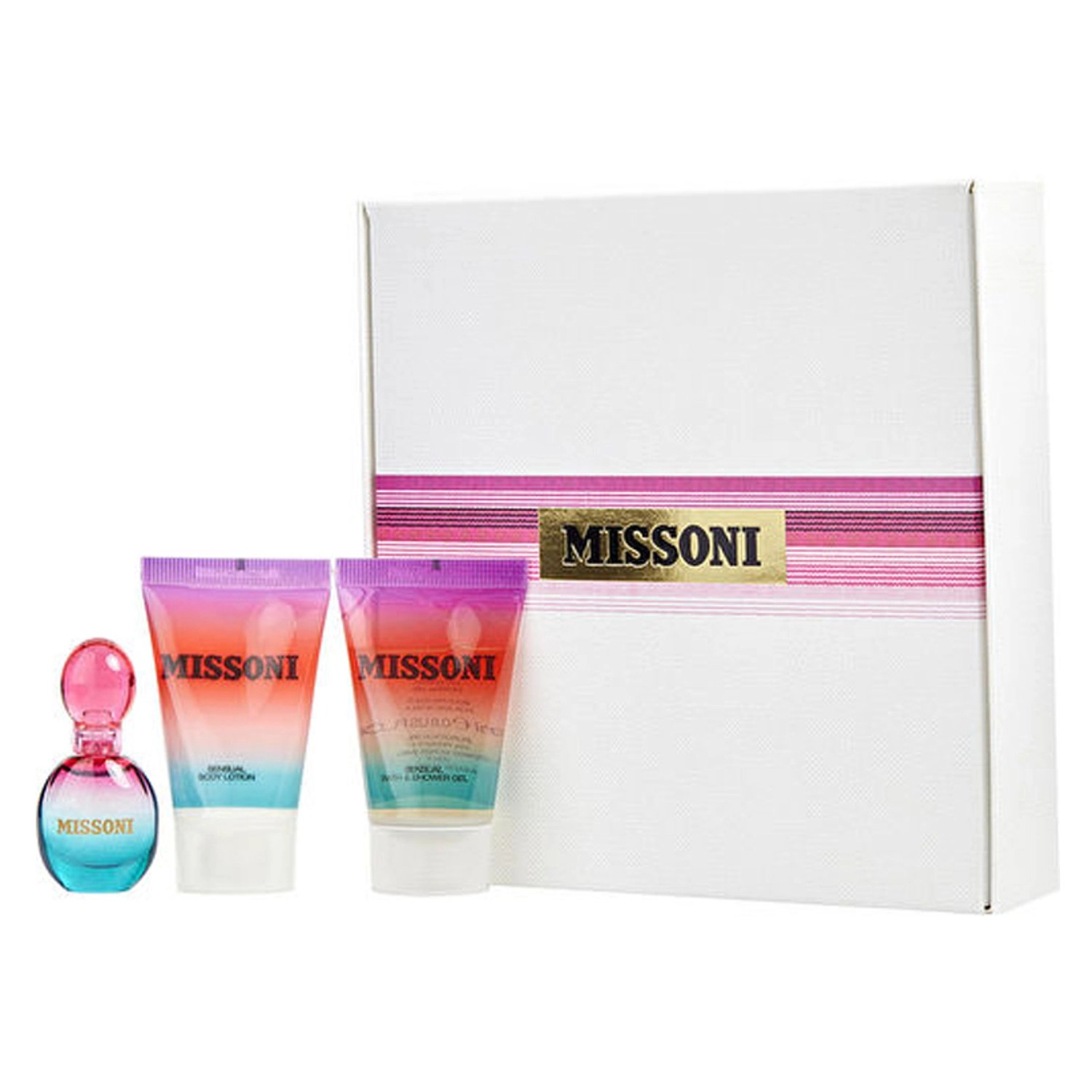 Missoni Eau de Parfum - 5ml + Shower Gel - 25ml + Body Lotion - 25ml