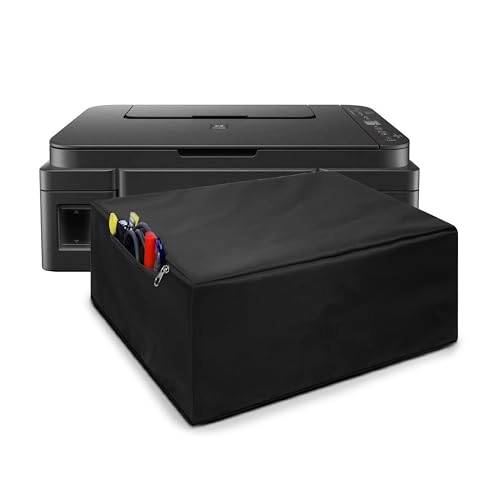 ALIFIYA Dust Proof Washable Printer Cover - Compatible with G3010 G3000 G3020 G2020 Black