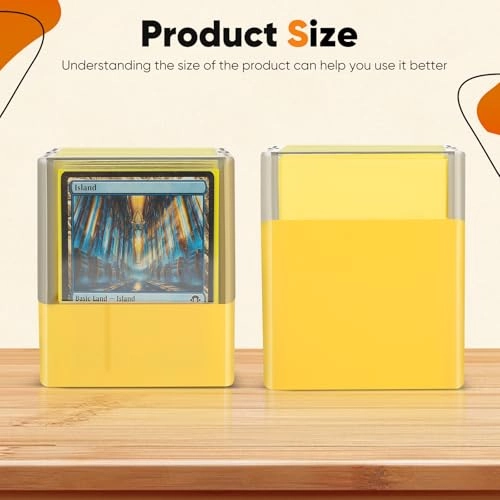 Deck Box - 200+ sleeveless cards 100+ Single-Sleeved Cards