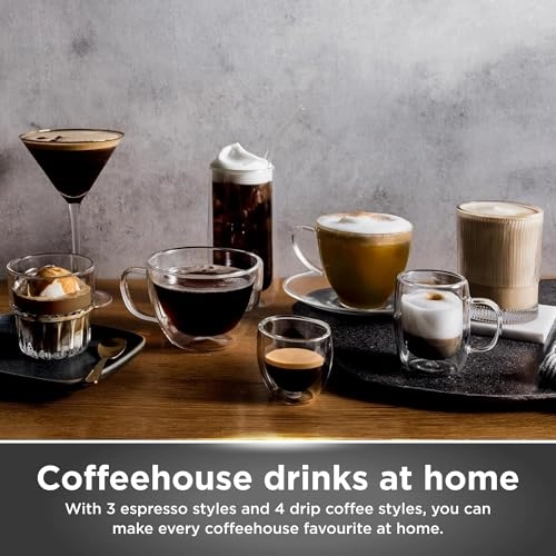 Luxe Premier - 3-in-1 integrated grinder frother