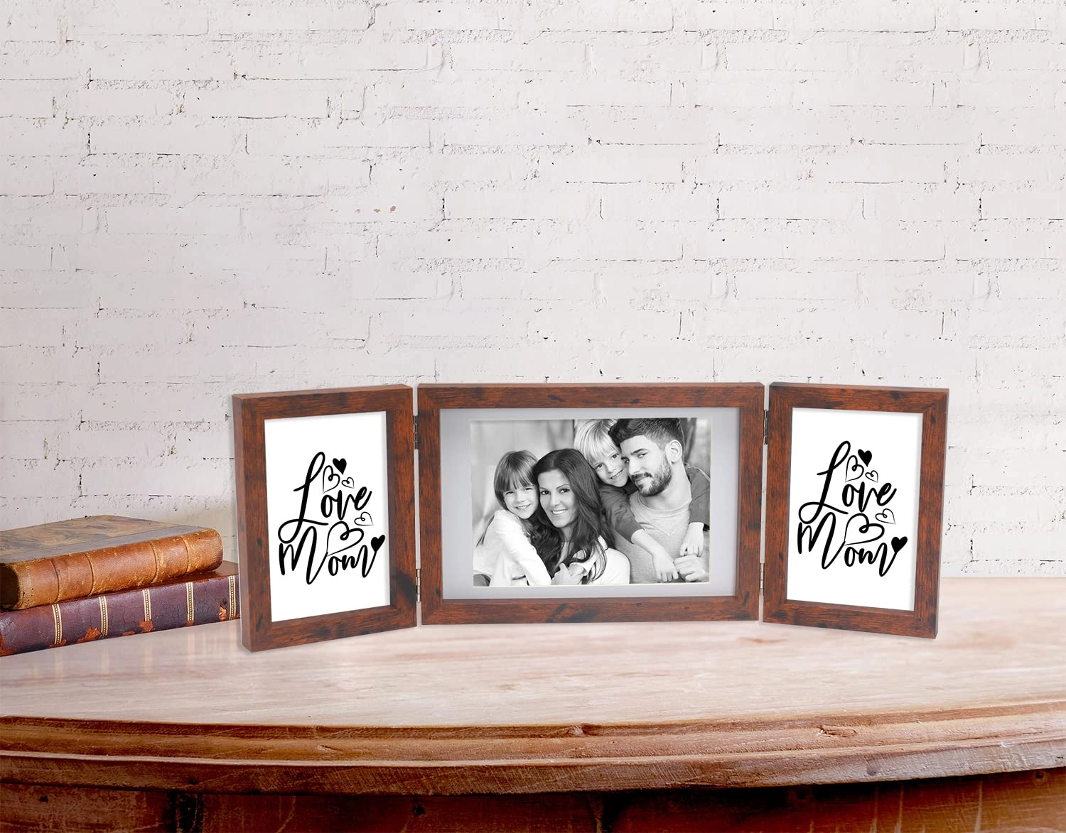 Triple Multi Photo Frame - 2-4x6''+5x7'' 3