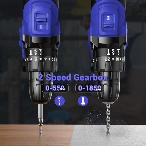 Cordless Drill Driver - 2000mAh