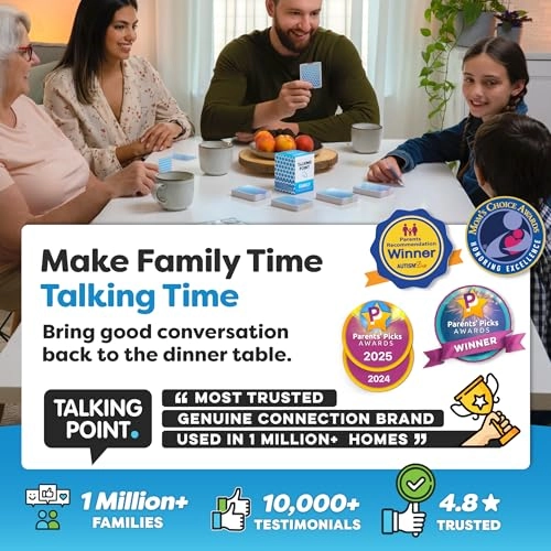 Family Conversation Cards - English 5 years and up