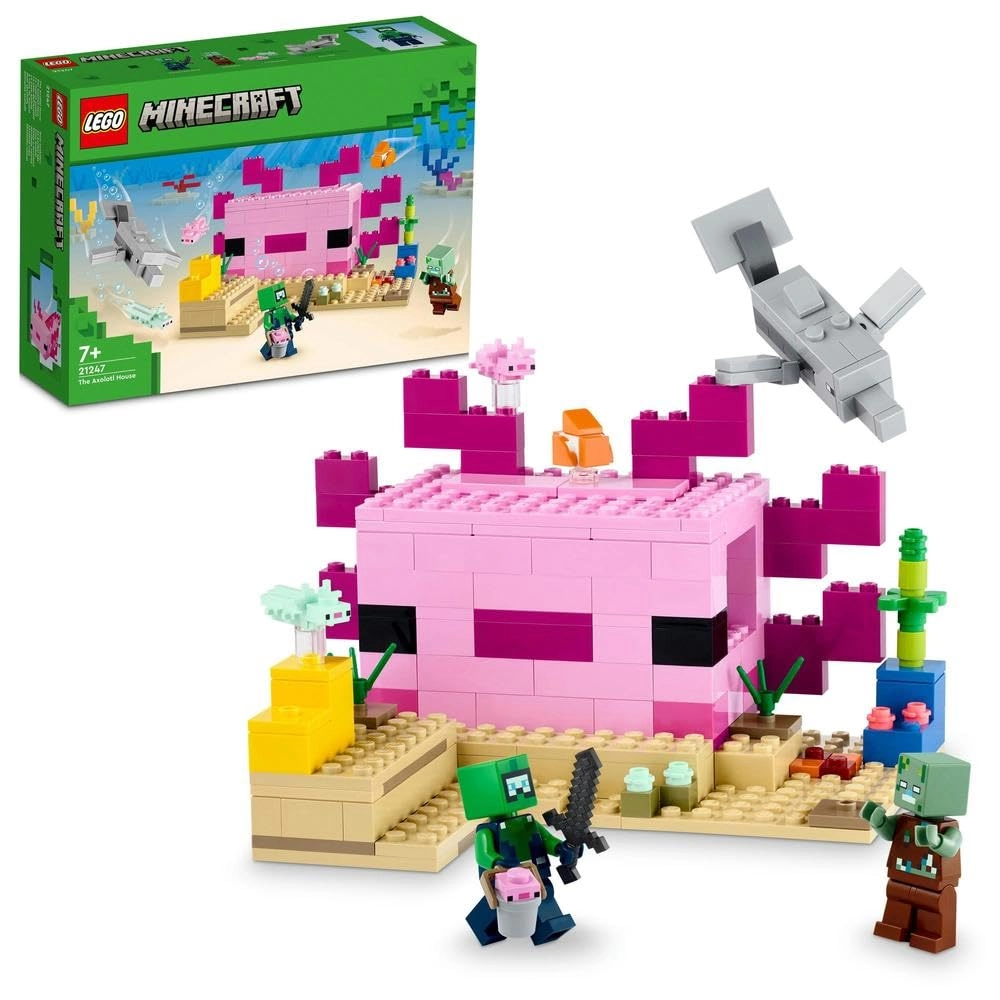Minecraft The Axolotl House (21247)