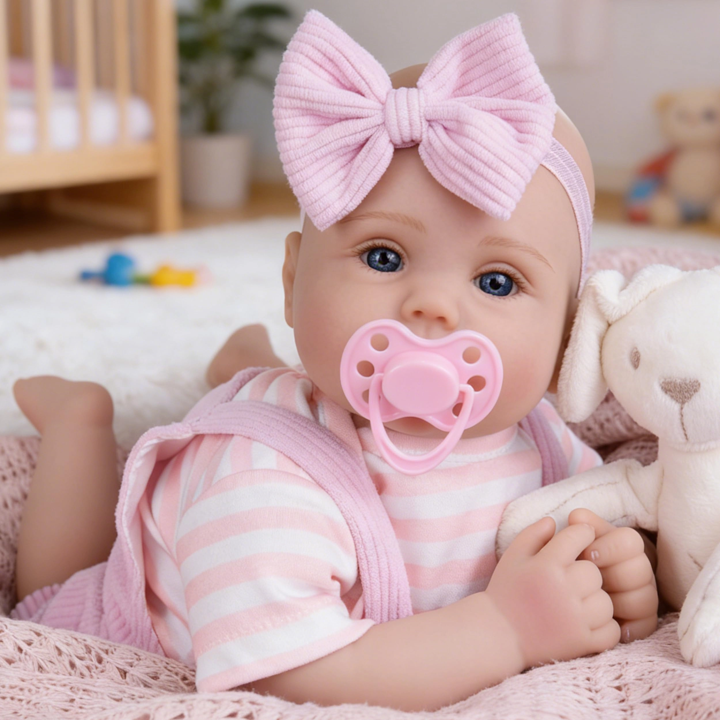 Reborn Baby Doll - 18 Inches Silicone Ages 3+