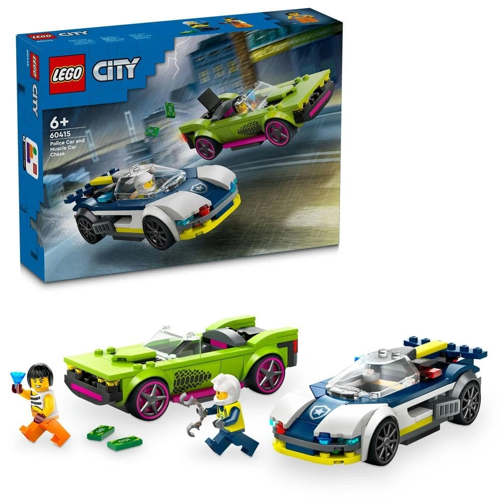 City Police Car and Muscle Car Chase (60415)