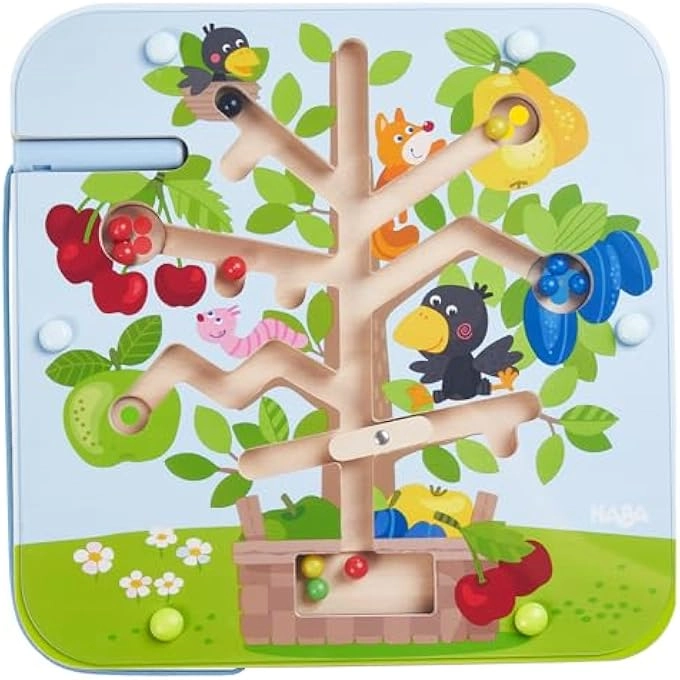 HABA Magnetic The Raven Fruit Teo Game - Multicoloured