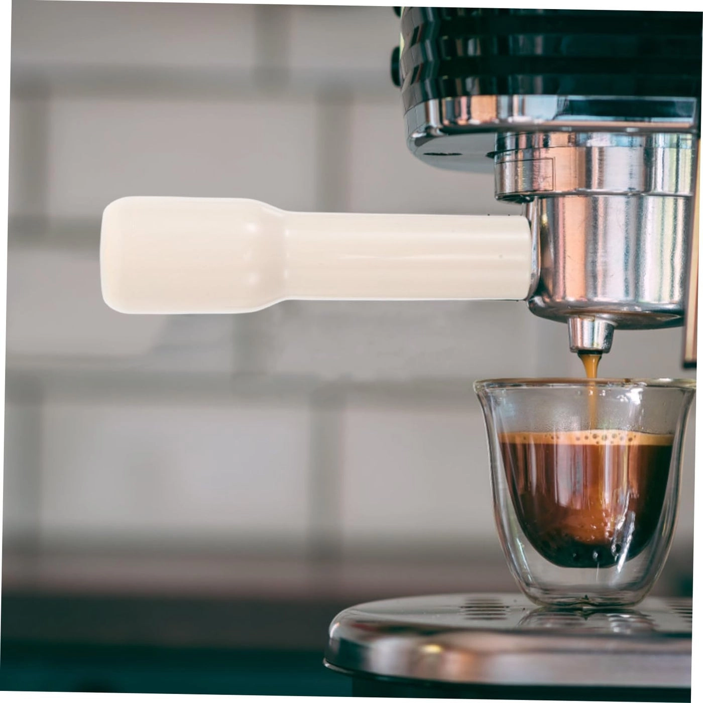 Portafilter Handle - White Plastic
