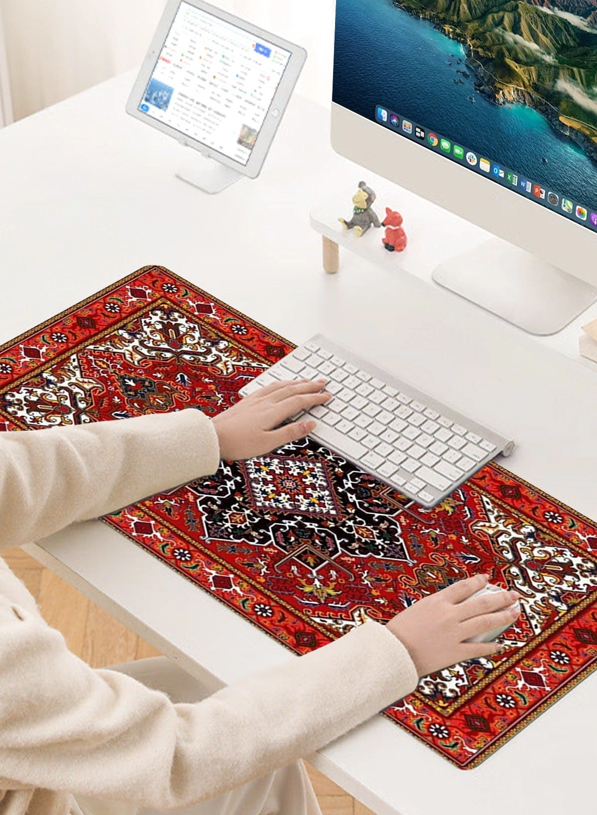 Pattern Extended Mouse Pad Gaming - 90x40 cm