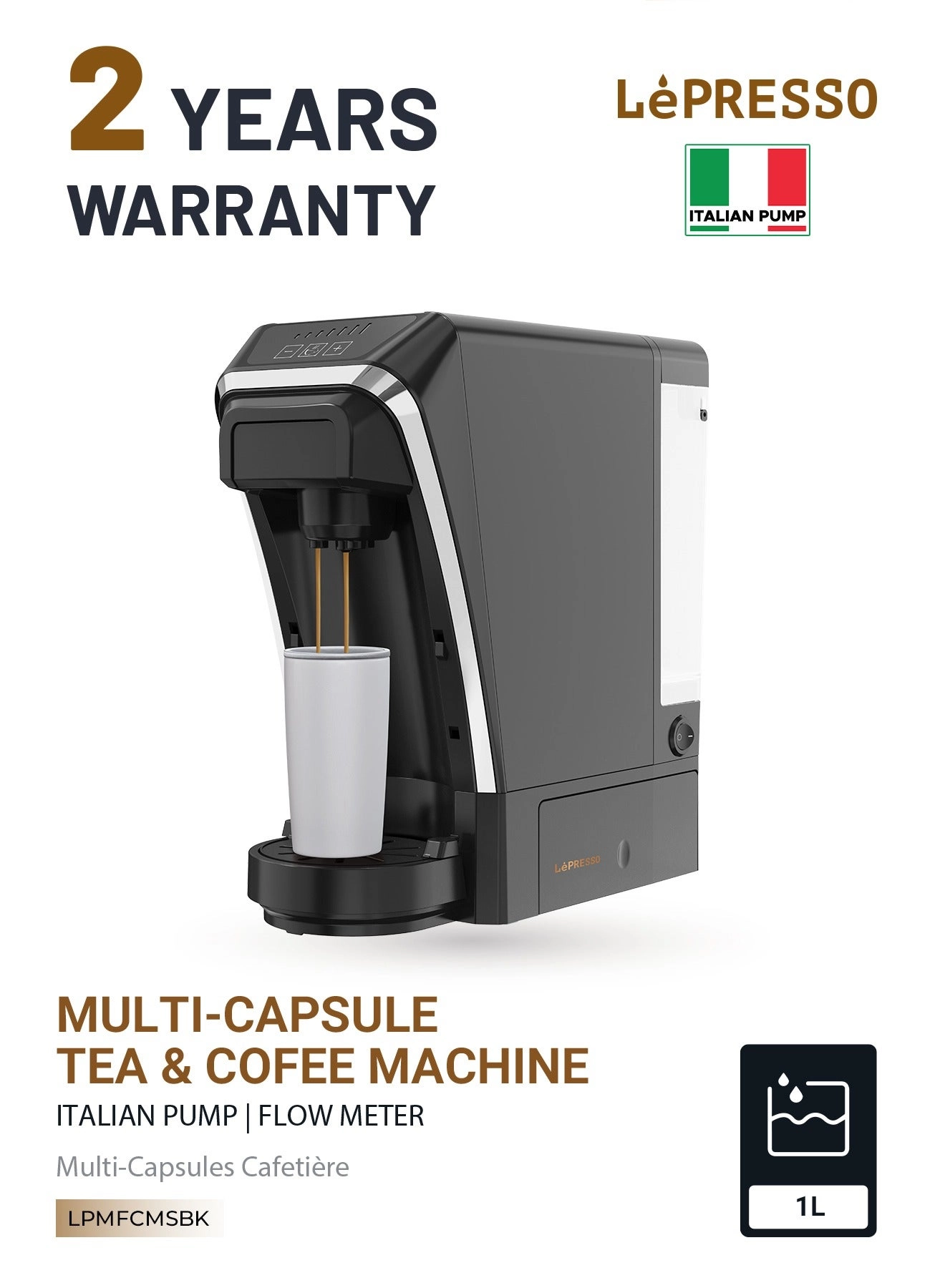 Multi-Capsule Tea & Coffee Machine LPMFCMS