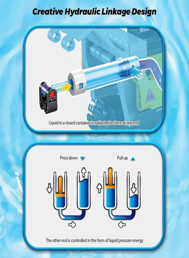 Technic Hydraulic Excavator - 554 pcs