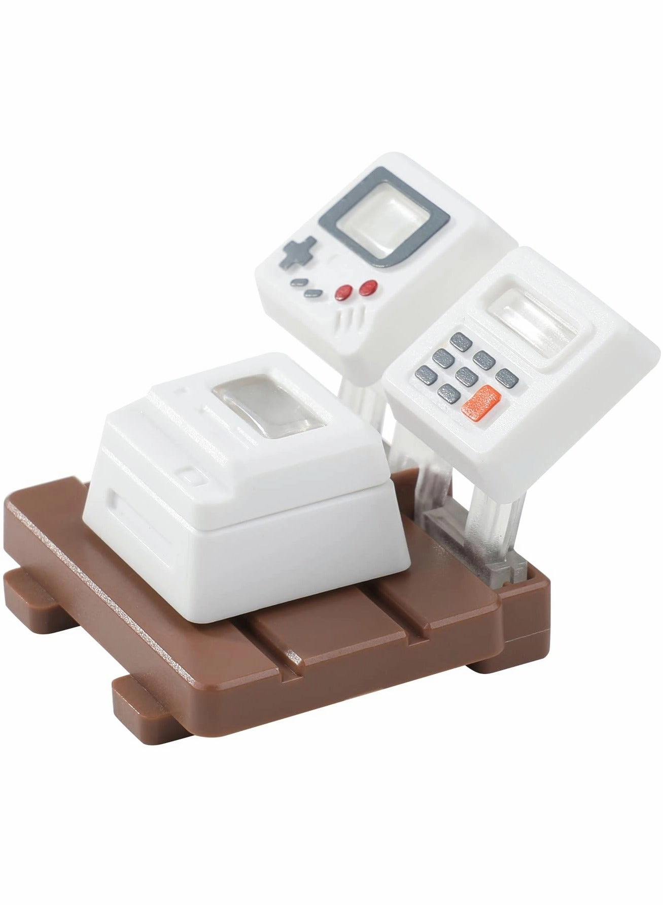 Mini Esc Keycap - 3 Detachable Panels Backlit OEM Profile White