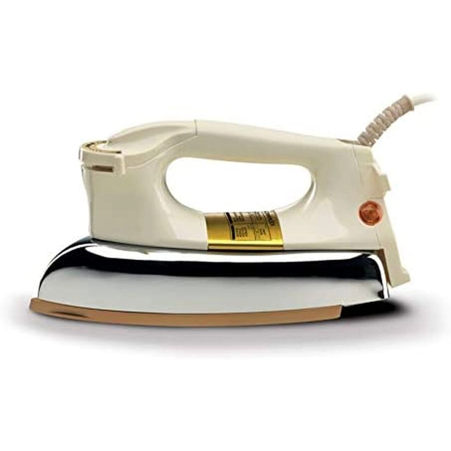 Dry Iron - 1200W Ceramic Soleplate White/Gold