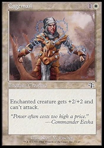 Cagemail - Judgment - White Enchantment Aura Common