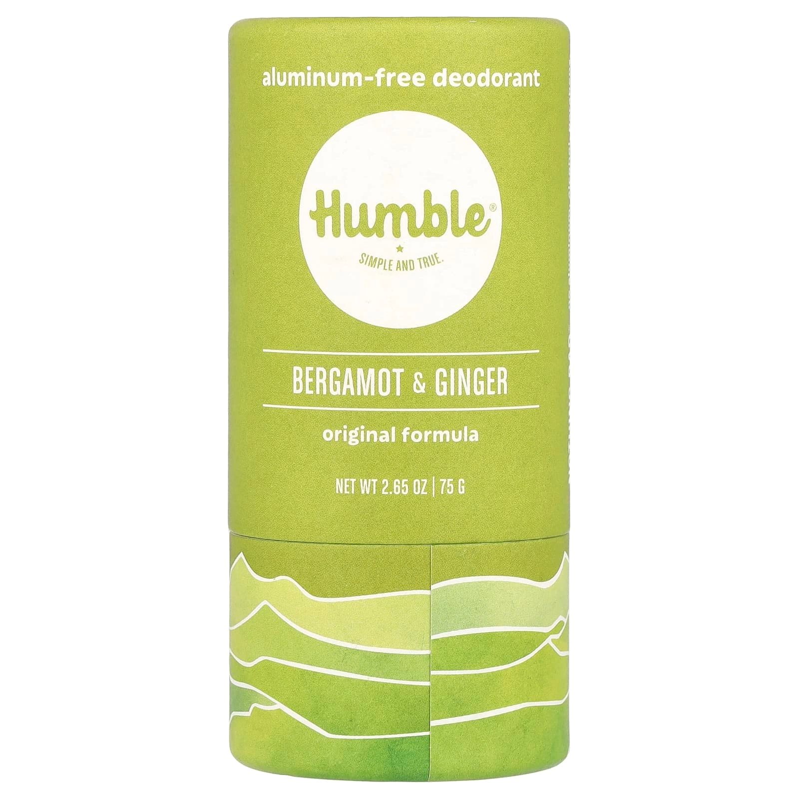 Humble Brands Aluminum-Free Deodorant - Bergamot & Ginger 2.65 oz (75 g)