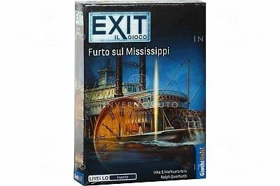 Giochi Uniti Exit Theft on Mississipi - Escape Room (Italian)