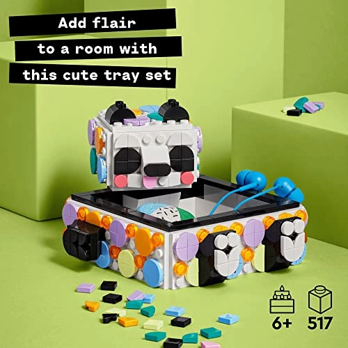 Cute Panda Tray (41959) - Toy Crafts Set Jewelry Box