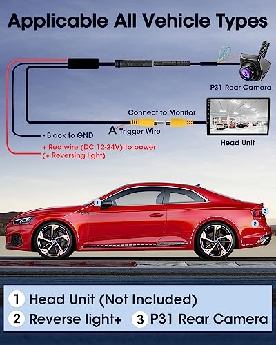 P069 - Night vision 4-PIN 1080P