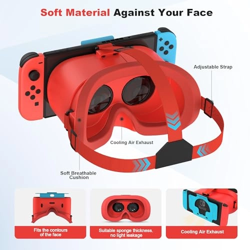 VR glass1 - for Nintendo Switch OLED Adjustable HD Lenses