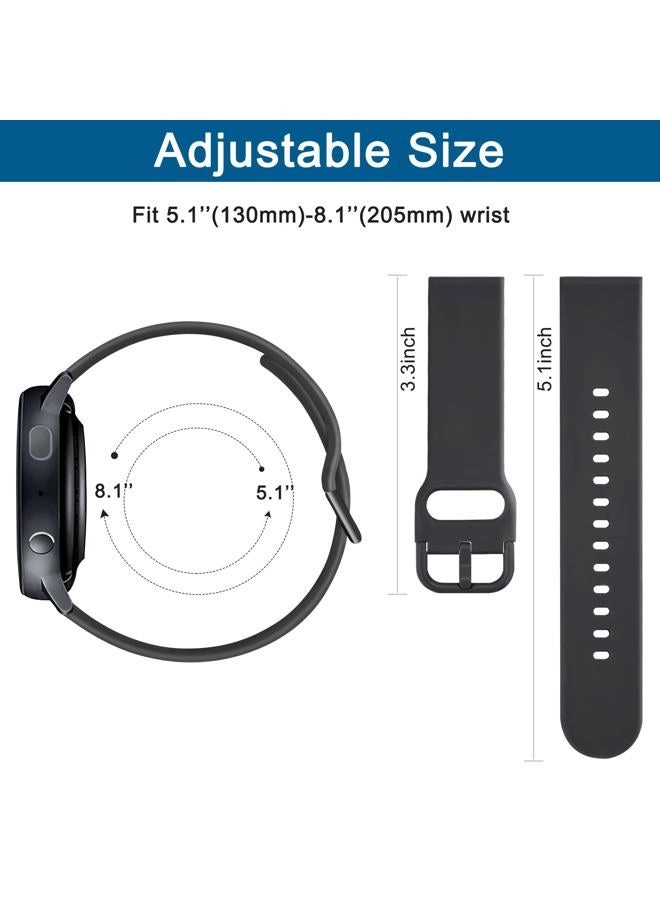 4 Pack 20mm 22mm Watch Band for All Watches