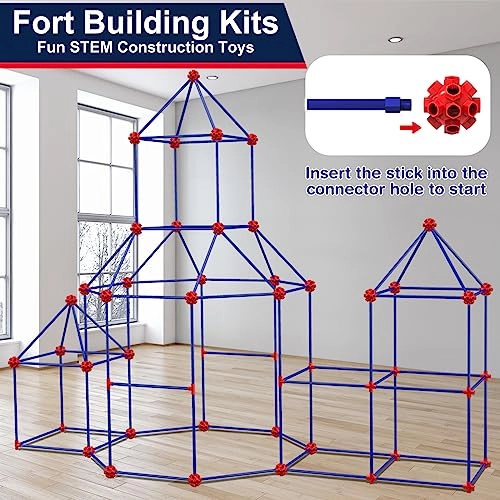 Fort Building Kit - Blue STEM