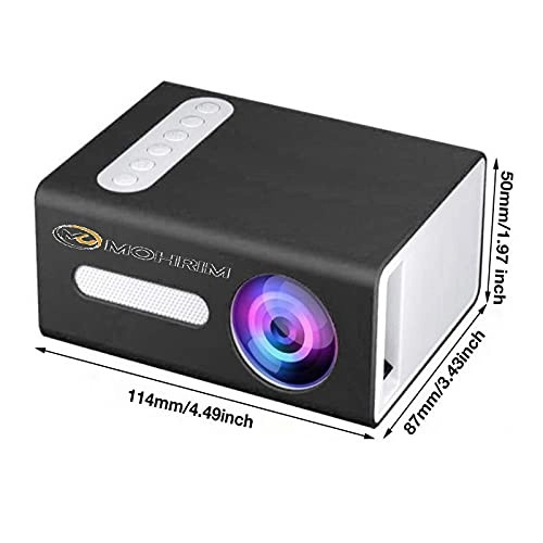Mini Projector Led T300 800 Lumens 320 x 240 pixels