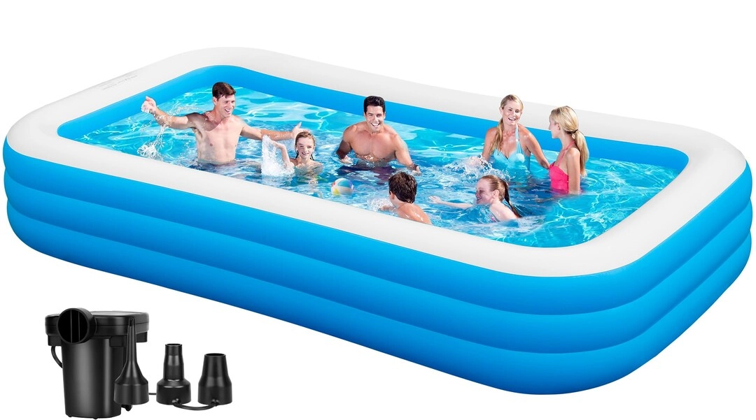 MILAOSHU Inflatable Pool - 637 gallons