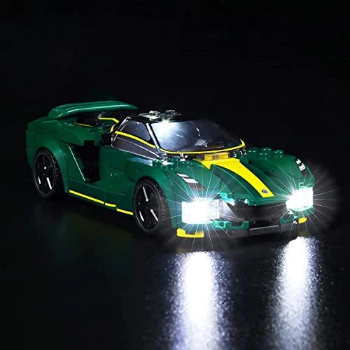 LED Lighting Kit for LEGO 76907 Speed Champions Lotus Evija - Copper Lotus Evija 5V