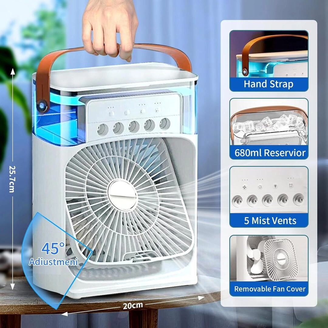 Portable Air Conditioner Cooling Fan