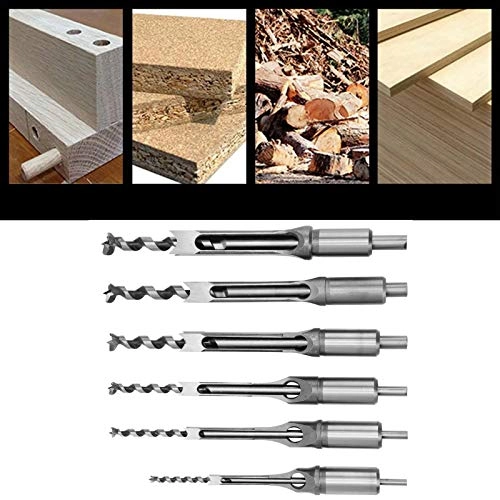 SquaRe Drill Bit - 6Pcs 19mm