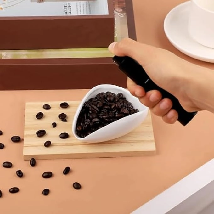 Coffee Dosing Cup + Coffee Spray Bottle + Ceramic Dosing Tray + Wooden Spoon