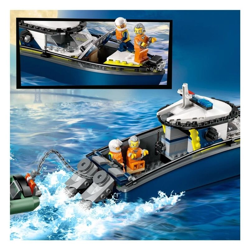 City Police Boat Chase (60456)