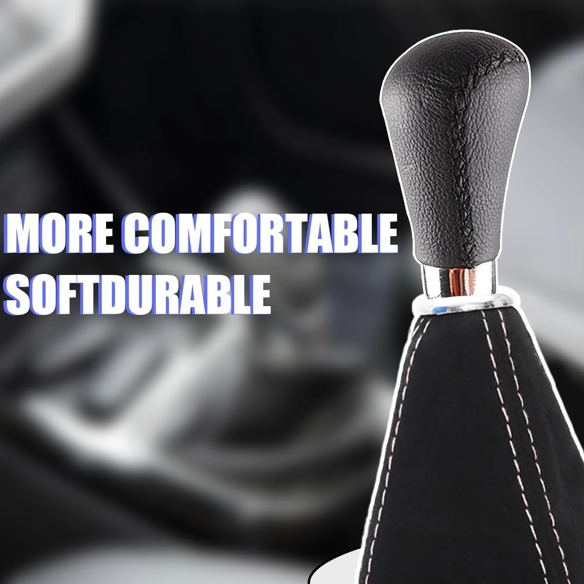 Shift Boot Cover - Suede Black
